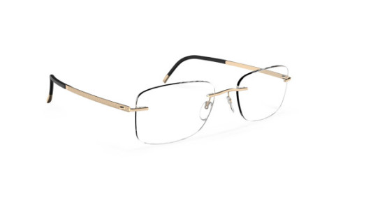 Silhouette Mosaic Demo Rimless L011 Eyeglasses, 7520 Gold