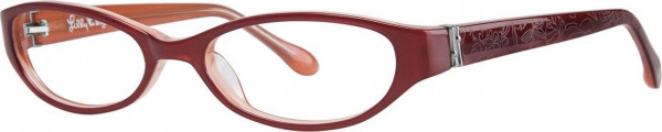 Lilly Pulitzer Greta Eyeglasses, Raspberry