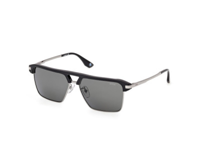 BMW Eyewear BW0068-H Sunglasses, 52V - Dark Havana / Shiny Pale Gold