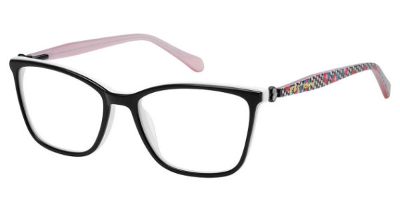 Betsey Johnson BJG INSPIRED Eyeglasses, BLK