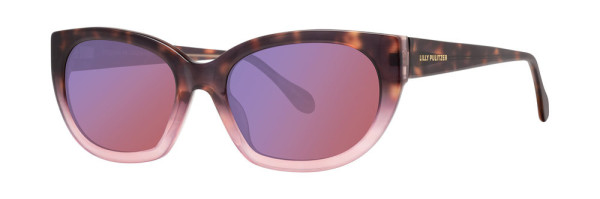 Lilly Pulitzer Zanzibar Sunglasses, Pink Pearl Tortoise