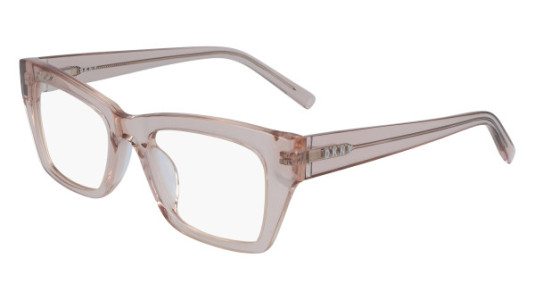 DKNY DK5021BL Sunglasses, (265) BLUSH CRYSTAL
