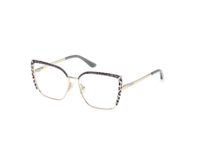 Guess GU50249 Eyeglasses, 028 - Shiny Rose Gold / Shiny Rose Gold