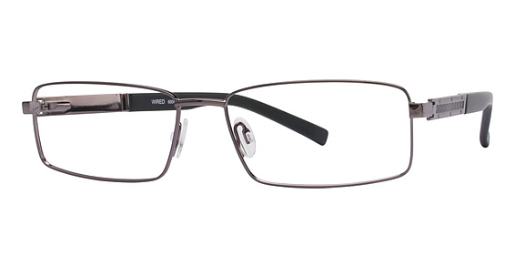 Wired 6004 Eyeglasses, Dk. Chrome