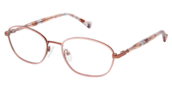 Betsey Johnson BET ILLUMINATE ME Eyeglasses, BRN