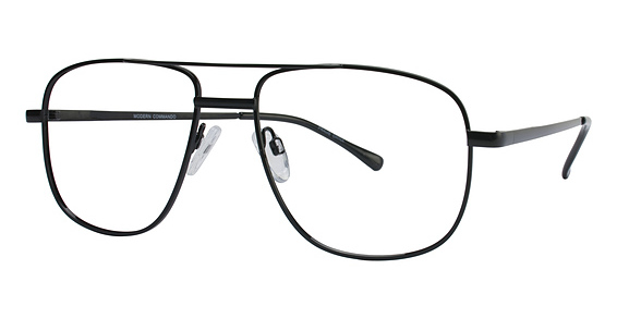 Modern Optical COMMANDO Eyeglasses, Black