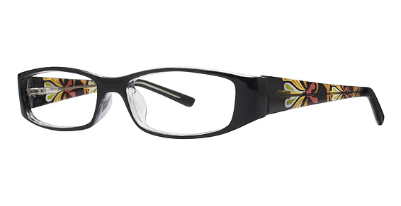 Modern Optical SWIRL Eyeglasses, Black
