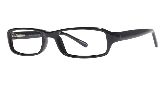 Modern Optical STRUCTURE Eyeglasses, Black