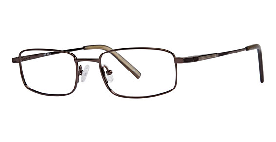 Modz C.E.O. Eyeglasses, Brown/Gold