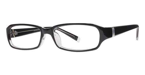 Modern Optical AGREE Eyeglasses, Black/Silver