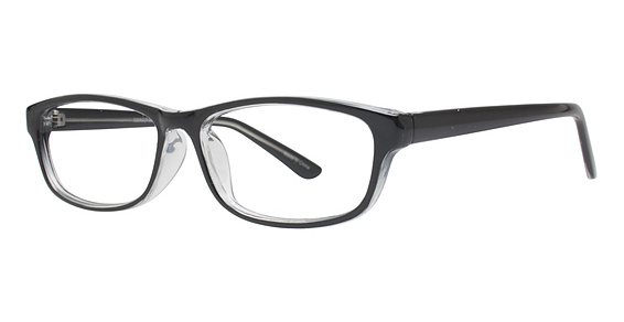 Modern Optical AWARD Eyeglasses, Black/Crystal
