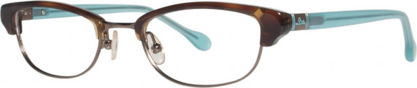 Lilly Pulitzer Franco Eyeglasses, Havana