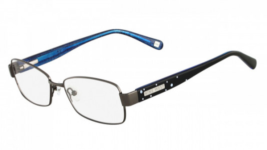 Nine West NW1021 Eyeglasses, (015) DARK GUN