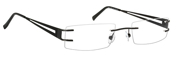 Tuscany Mount OTG Eyeglasses, 04-Black