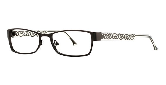 Vivian Morgan 8029 Eyeglasses, Henna/Ivory