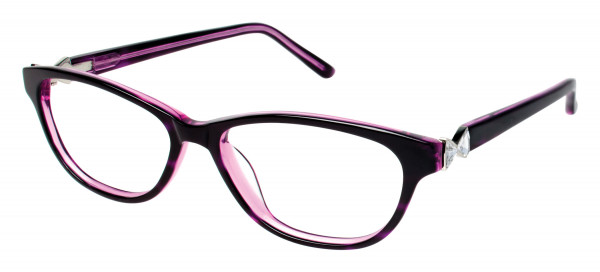 Ted Baker B711 Eyeglasses, Forest Tort (GRN)