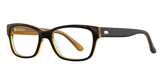 Vivian Morgan 8040 Eyeglasses, Brown/Honey