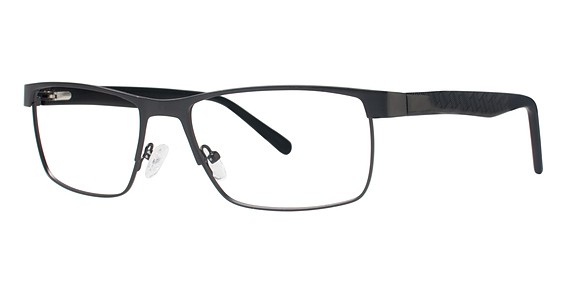 Big Mens Eyewear Club BIG BLOCK Eyeglasses, Matte Black