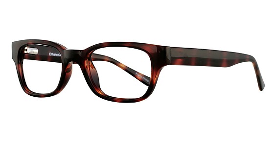 Enhance EN3889 Eyeglasses, Black Fade