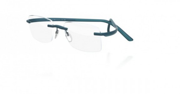 Silhouette SPX Match 2890 Eyeglasses, 6054 petrol matte