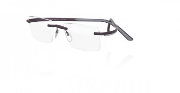 Silhouette SPX Match 2897 Eyeglasses, 6052 violet matte