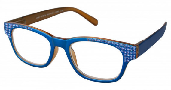 Jimmy Crystal JCR362 +2.00 Eyeglasses, SAPPHIRE