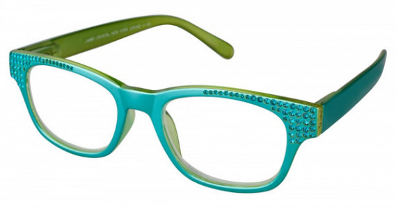 Jimmy Crystal JCR362 +2.50 Eyeglasses, BLUEZIRCON