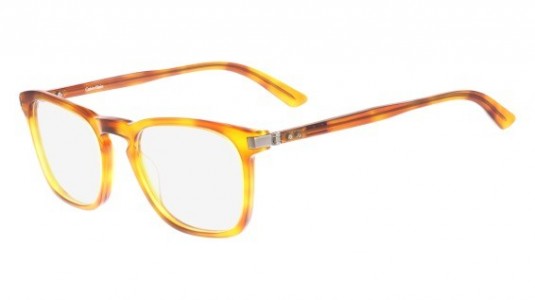 Calvin Klein CK8519 Eyeglasses, (240) AMBER TORTOISE