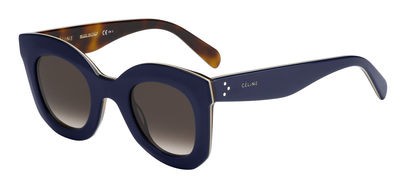 Celine Celine 41393/S Sunglasses, 0273(Z3) Blue Beige Havana