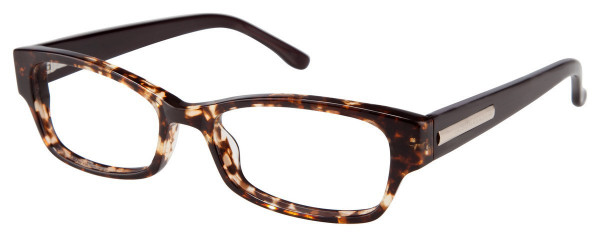 BCBGMAXAZRIA TRAVINA Eyeglasses, Brown Multi