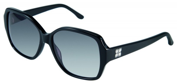 BCBGMAXAZRIA ENCHANTEE Sunglasses, Black