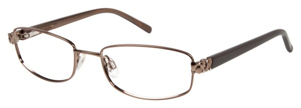 Ellen Tracy ANDALUSIA Eyeglasses, Brown