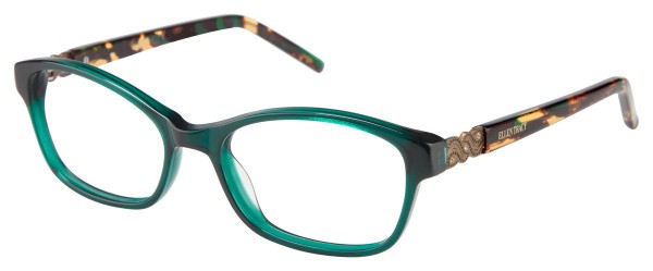 Ellen Tracy TUSCANY Eyeglasses, Green Forest