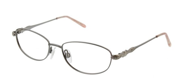 Jessica McClintock JMC 044 Eyeglasses, Gunmetal