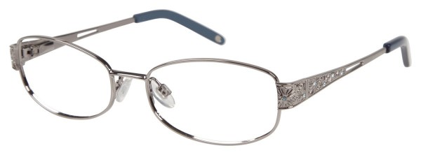 Jessica McClintock JMC 052 Eyeglasses, Gunmetal