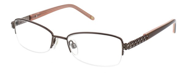 Jessica McClintock JMC 056 Eyeglasses, Brown
