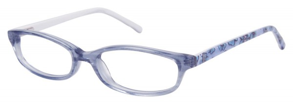 Jessica McClintock JMC 427 Eyeglasses, Blue Horn