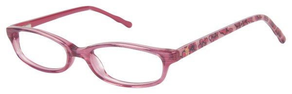 Jessica McClintock JMC 427 Eyeglasses, Pink Horn