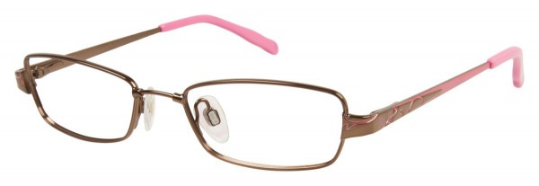 Jessica McClintock JMC 428 Eyeglasses, Brown