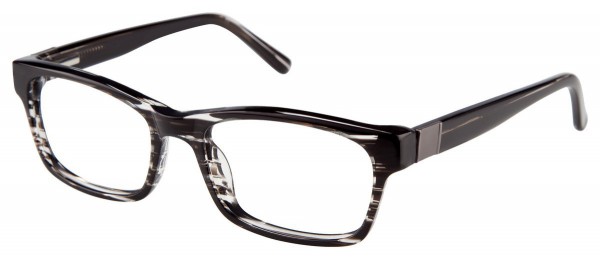 Junction City MILLER PARK Eyeglasses, Black Horn