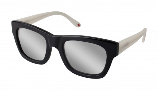Lulu Guinness L125 Sunglasses, Black (BLK)