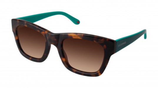 Lulu Guinness L125 Sunglasses, Tortoise (TOR)