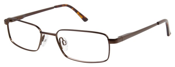 Puriti Titanium 307 Eyeglasses, Brown