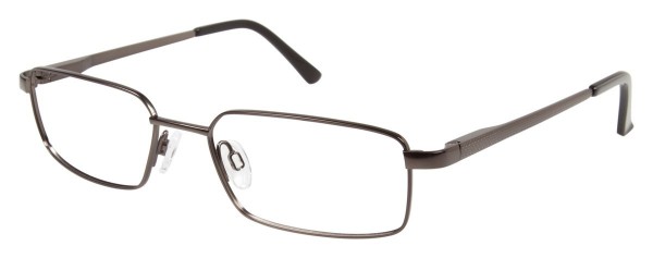 Puriti Titanium 307 Eyeglasses, Gunmetal Matte