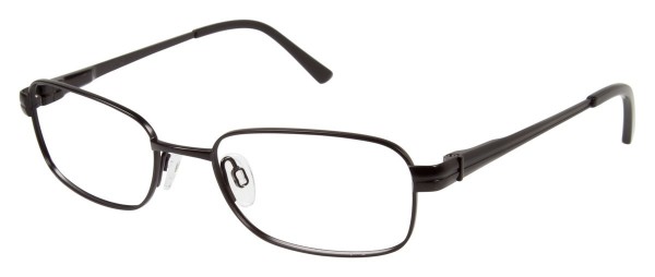 Puriti Titanium 308 Eyeglasses, Black Matte