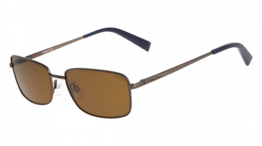 Nautica N5113S Sunglasses, (200) MATTE BROWN