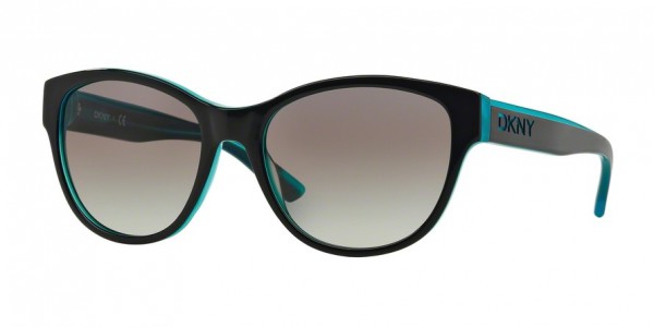DKNY DY4133 Sunglasses, 368511 NAVY TEAL (BLUE)
