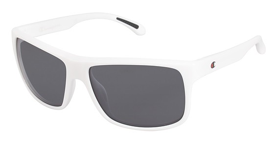 Champion 6010 Sunglasses, C02 Shiny White (Grey)