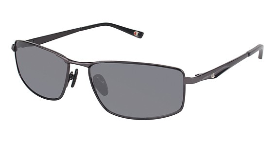 Champion 6005 Sunglasses, C01 Gun/Black (Grey)