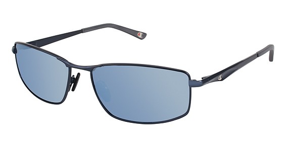 Champion 6005 Sunglasses, C03 Navy/Grey (Blue Flash)